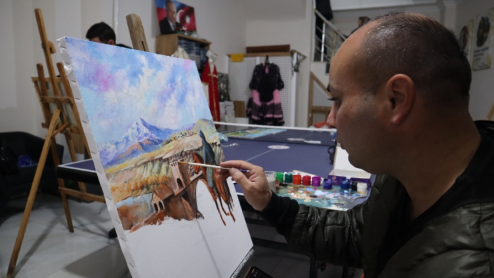 Azerbaycanlı ressamlar, Iğdır'ı resmetti